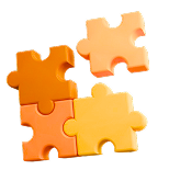 Puzzle pieces icon