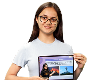 Student with video solution assignment